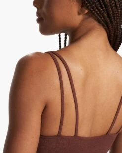 Halo Performance Crop | Cedar Heather -Funktion One Style VW1005HCD FA23 M ECOMM TOPS DETAIL 1