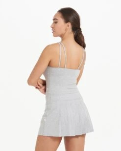 Halo Performance Crop | Pale Grey Heather 11 Halo Performance Crop | Pale Grey Heather -Funktion One Style VW1005PHG 9421