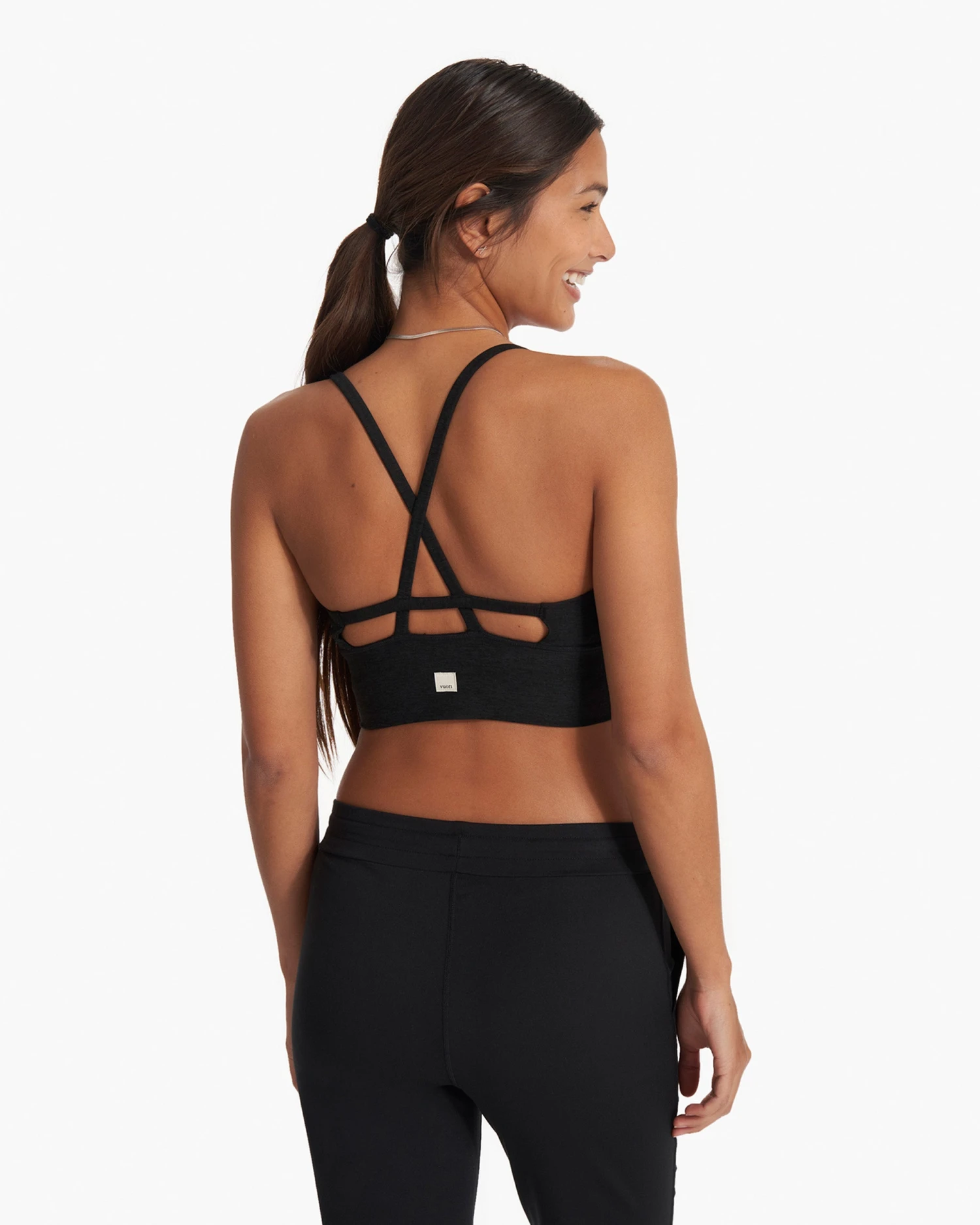 Long Line Elevation Bra | Black Heather 3 Long Line Elevation Bra | Black Heather