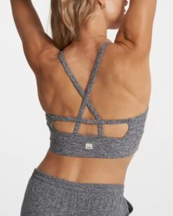 Long Line Elevation Bra | Heather Grey -Funktion One Style VW1008HTG SP23 W ECOMM SPORTSBRAS TOP 0767 1x1 e039b767 939b 49eb 9b39 fb54c2986a07