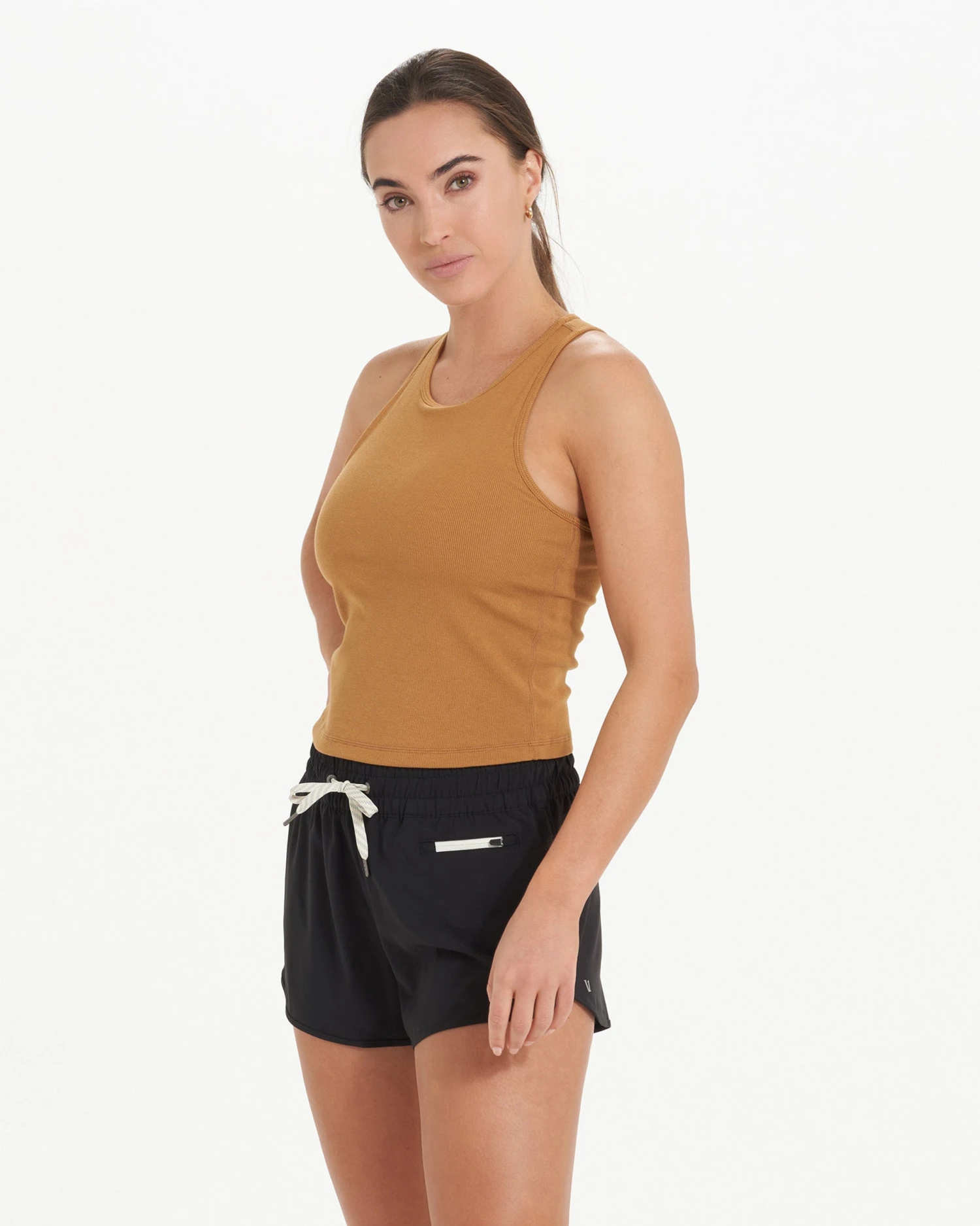 Pose Plyo Tank | Dark Golden Heather 5 Pose Plyo Tank | Dark Golden Heather - Image 3