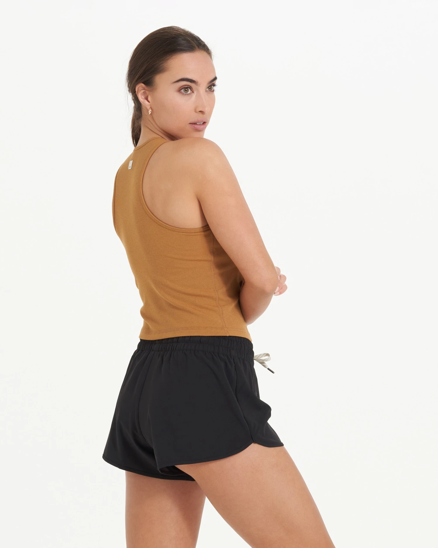 Pose Plyo Tank | Dark Golden Heather 6 Pose Plyo Tank | Dark Golden Heather - Image 4