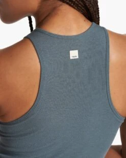Pose Plyo Tank | Lake Heather 9 Pose Plyo Tank | Lake Heather -Funktion One Style VW1009HLK FA23 M ECOMM TOPS DETAIL 2 1
