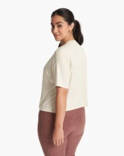 Energy Tee | Bone Heather -Funktion One Style VW1011HBN SP24 W ECOMM TOPS BACK TOPS 4 v2