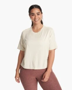 Energy Tee | Bone Heather -Funktion One Style VW1011HBN SP24 W ECOMM TOPS FRONT TOPS 2 v2