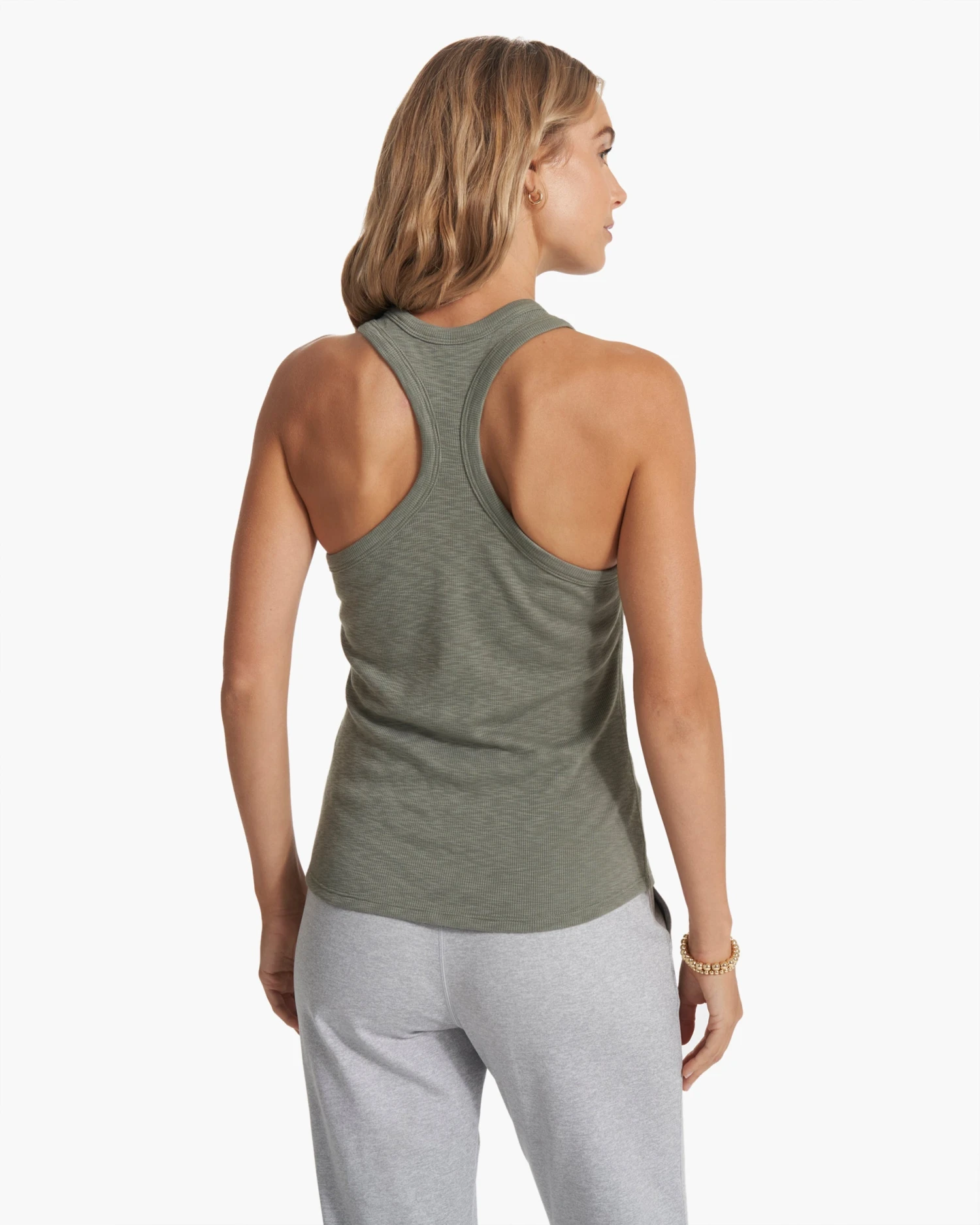 Sunrise High Neck Tank | Pistachio 6 Sunrise High Neck Tank | Pistachio - Image 4