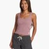 Sunrise Crop Tank | Orchid -Funktion One Style VW1013OCD FA23 W ECOMM TOPS FRONT TOPS 3