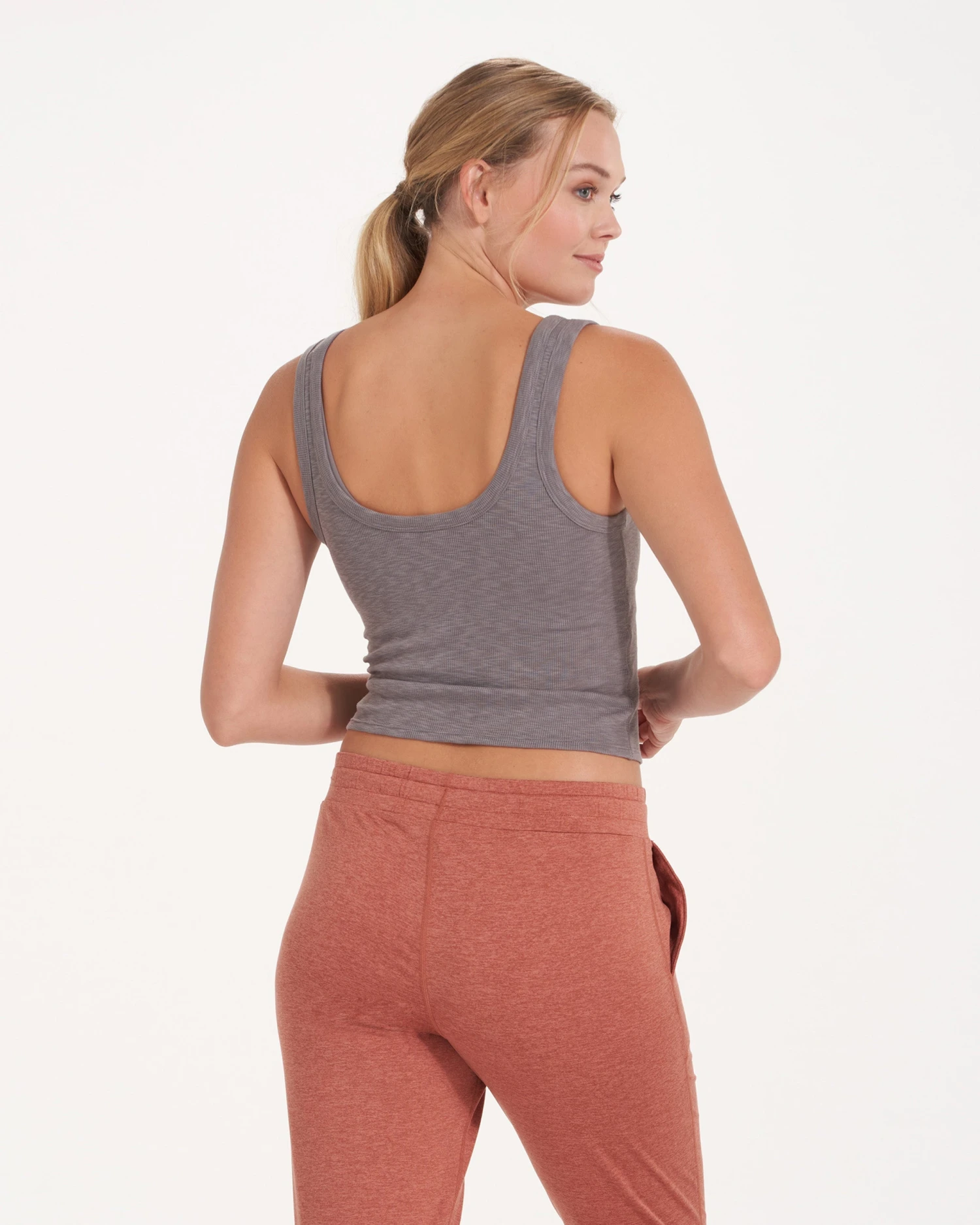 Sunrise Crop Tank | Smoke 5 Sunrise Crop Tank | Smoke - Image 3