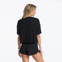 Cove Tee | Black -Funktion One Style VW1017BLK 0938 TOP