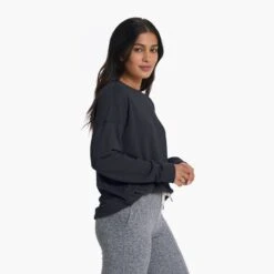 Long-Sleeve Sunrise Crew | Black 14 Long-Sleeve Sunrise Crew | Black -Funktion One Style VW1048BLK 0847