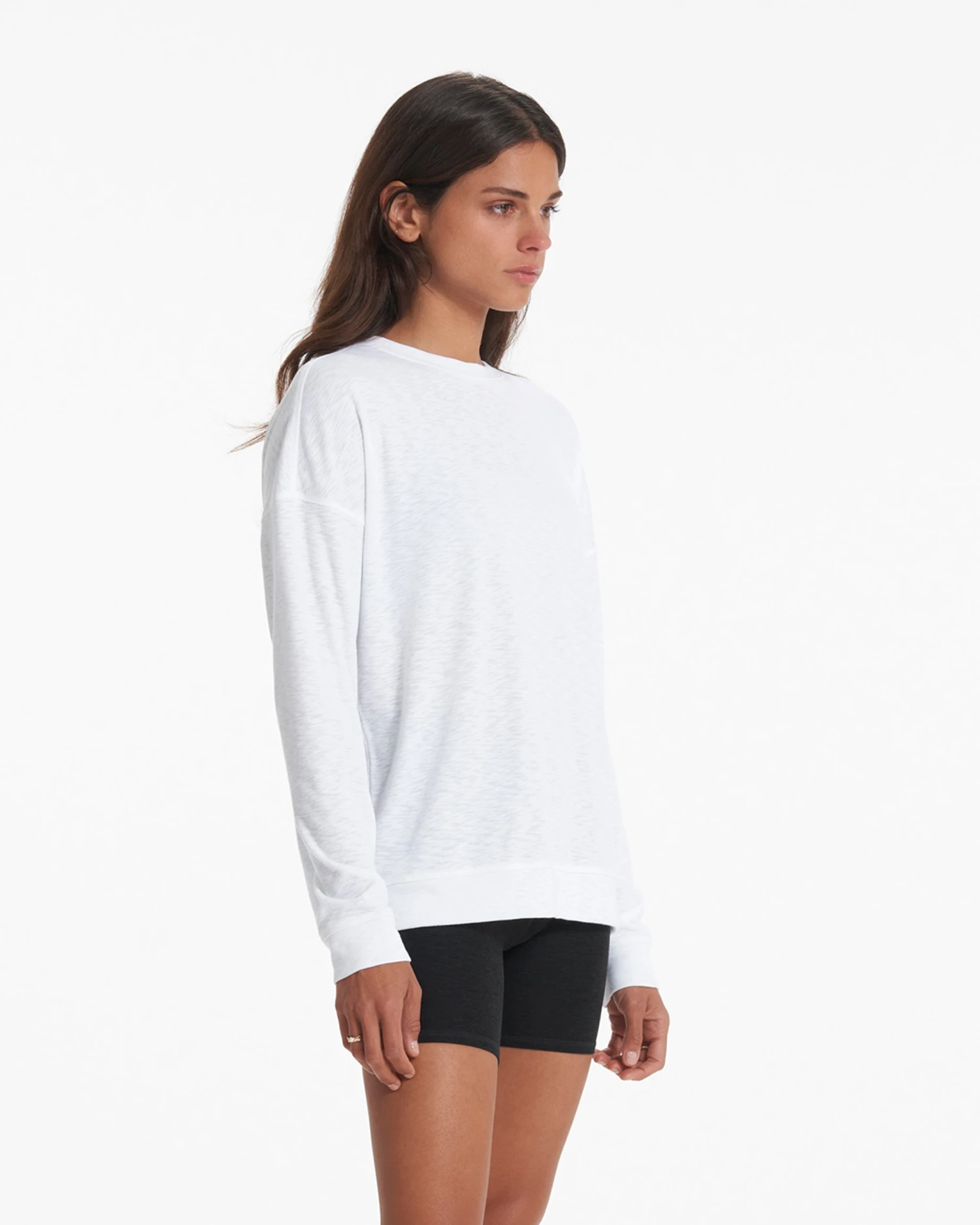 Long-Sleeve Sunrise Crew | White 5 Long-Sleeve Sunrise Crew | White - Image 3