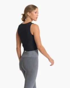 Cove High Neck Tank | Black Heather -Funktion One Style VW1051HBK SP23 W ECOMM TOPS TOP 03473 1x1 f56f458e 12e1 46d4 90b6 7c27d045cb55