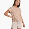 Sunset Easy Tee | Coconut -Funktion One Style VW1065COC SP23 W ECOMM TOPS TOP 2398 1x1 1b612349 88a7 476d 8c0b c187a7735ee9