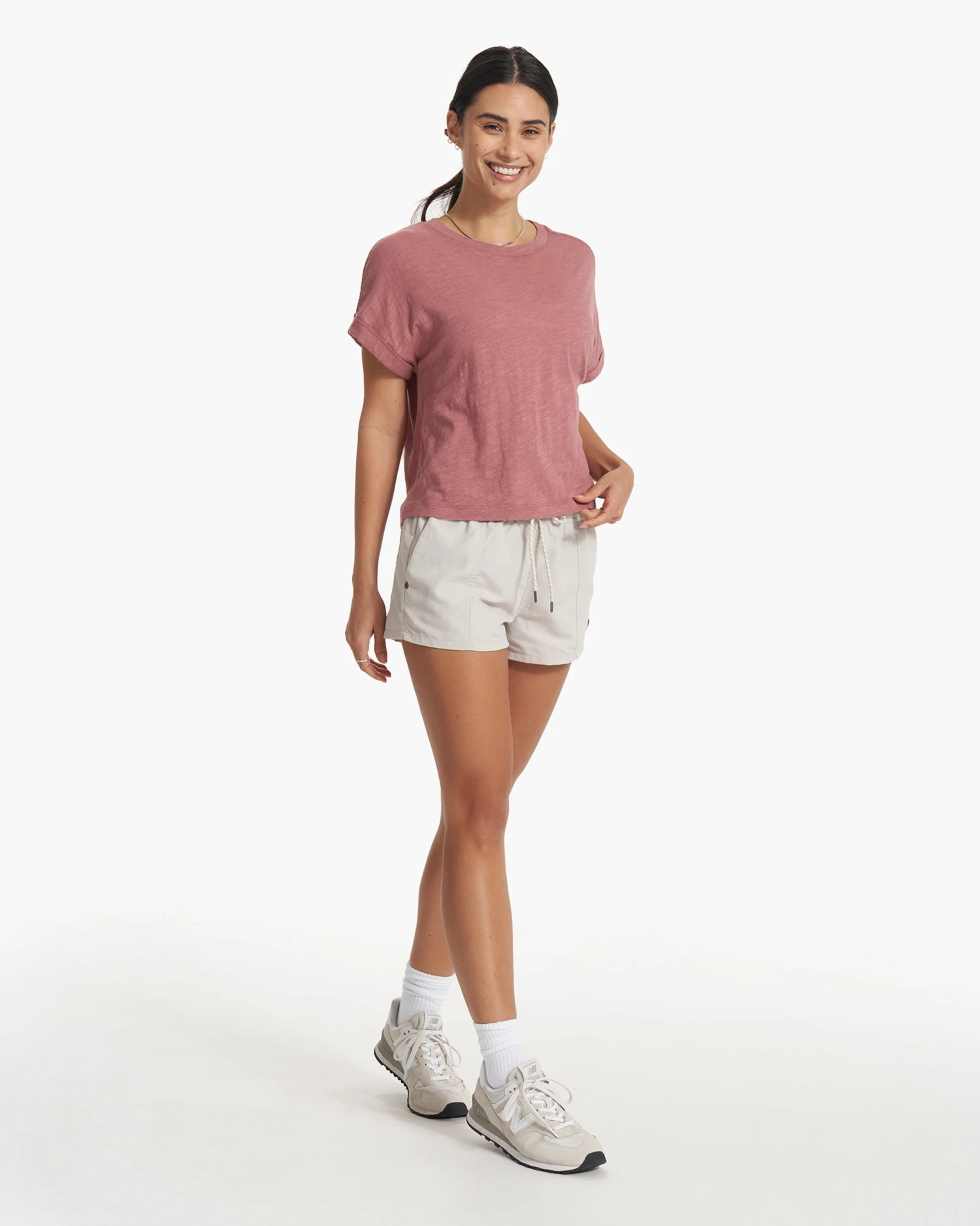 Sunset Easy Tee | Marsala 6 Sunset Easy Tee | Marsala - Image 4
