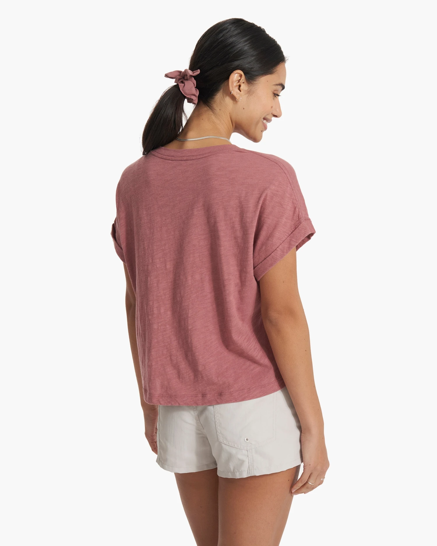 Sunset Easy Tee | Marsala 5 Sunset Easy Tee | Marsala - Image 3