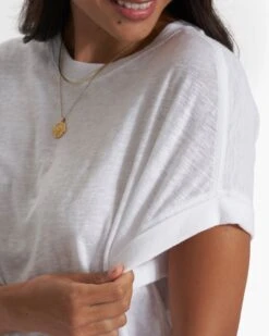 Sunset Easy Tee | White 10 Sunset Easy Tee | White -Funktion One Style VW1065WHT SP23 W ECOMM TOPS 0980 FULL 1x1 c0cc6749 a122 4990 be43 2dad70fb49d2