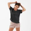 Lux Performance Tee | Charcoal Heather -Funktion One Style VW106HCC 3 Crop