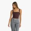 Elevation Square Neck Tank | Chestnut Heather -Funktion One Style VW1080HCH 1311