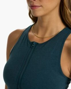 Granite Heathered Zip Tank | Beryl Heather 9 Granite Heathered Zip Tank | Beryl Heather -Funktion One Style VW1085HBE SP23 W ECOMM TOPS 0522 1X1 c936fe96 d36e 4ff8 84ab 6f1735b28bca