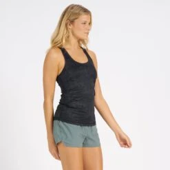 Lux Performance Tank | Black Camo