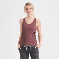 Lux Performance Tank | Fig Heather