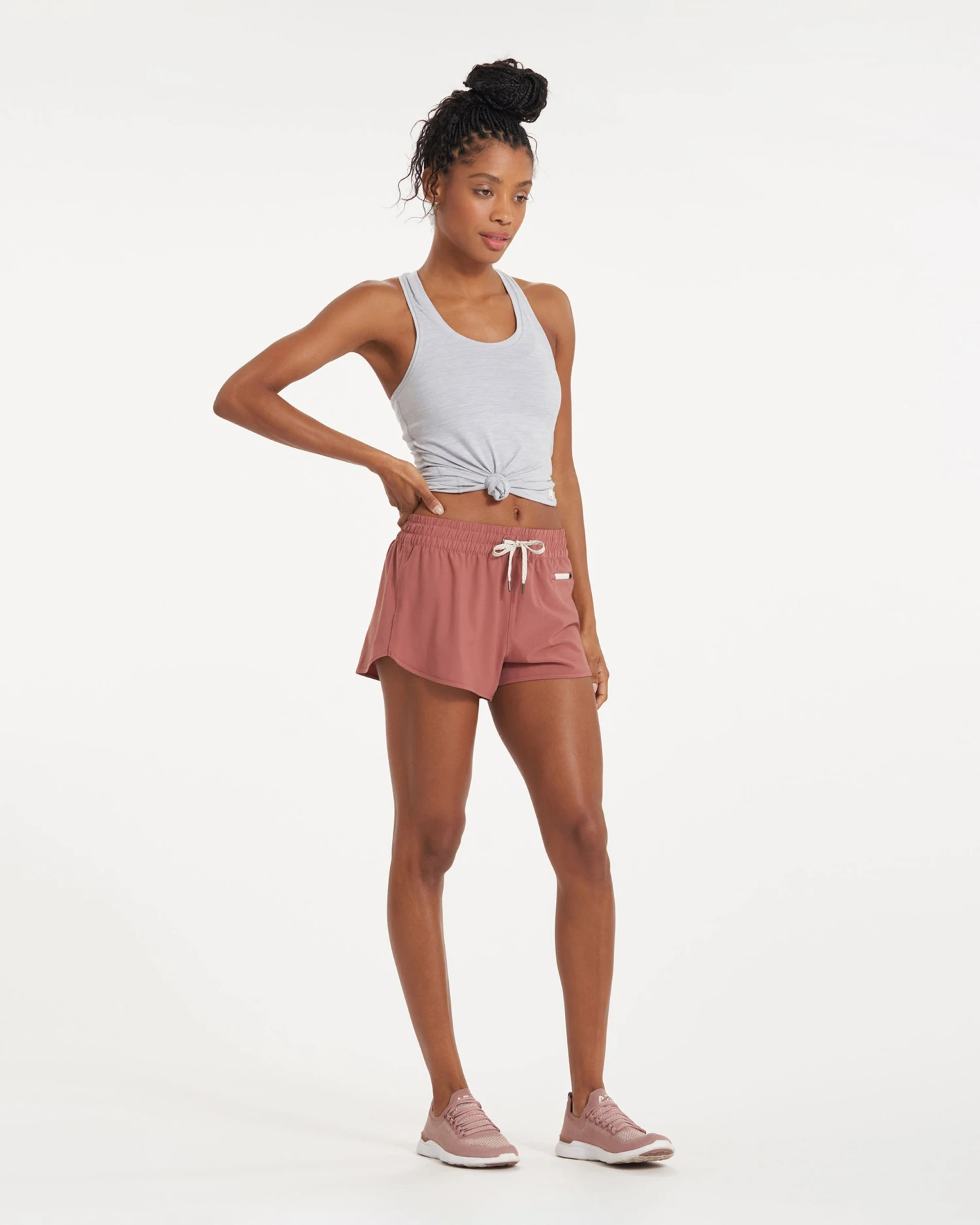 Lux Performance Tank | Platinum Heather 5 Lux Performance Tank | Platinum Heather - Image 3