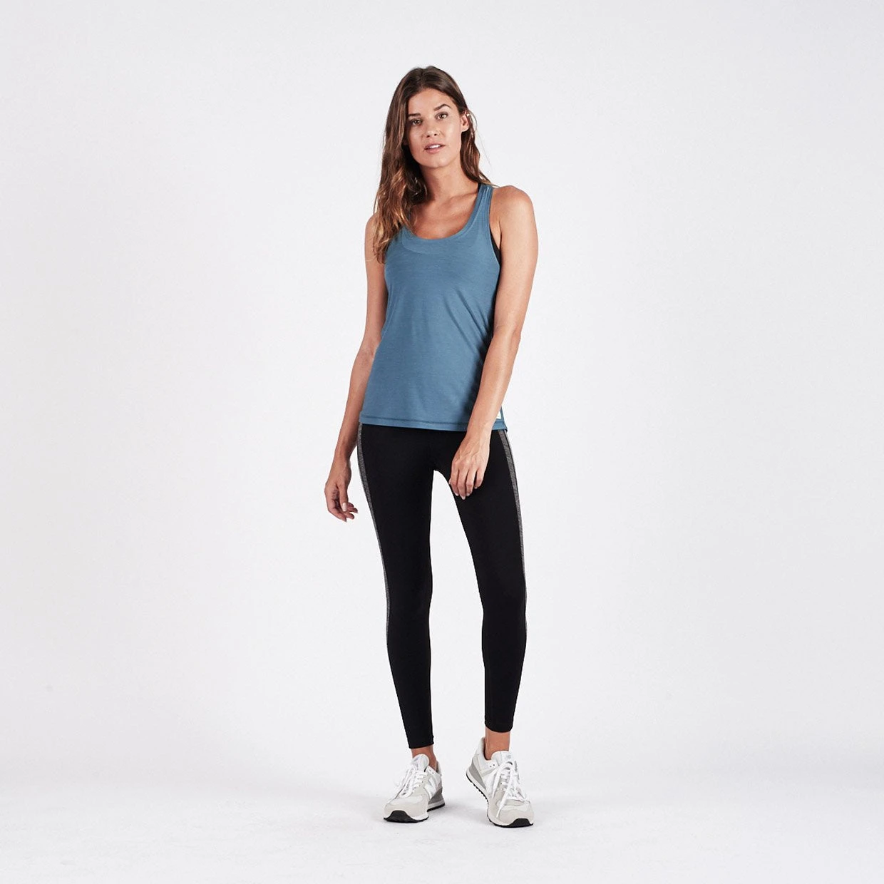 Lux Performance Tank | Tide Heather 6 Lux Performance Tank | Tide Heather - Image 4