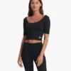 Lux Rib Avant Top | Black -Funktion One Style VW1109BLK FA22 W ECOMM TOP 6841