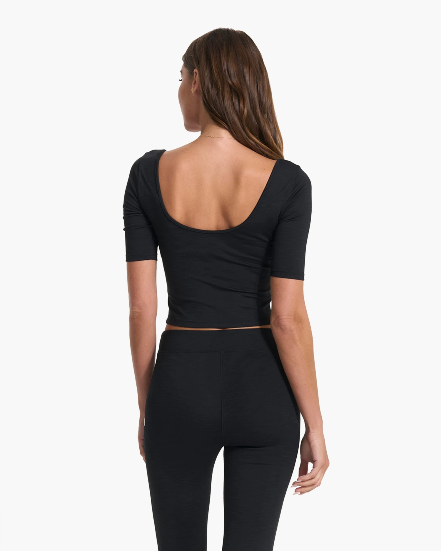 Lux Rib Avant Top | Black 6 Lux Rib Avant Top | Black - Image 4