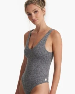 Halo Bodysuit | Heather Grey -Funktion One Style VW1112HTG SP23 W ECOMM TOPS 4159 DETAIL 1x1 f3f01e79 33a0 4adb b2c2 0fd80ed23bfa