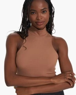 Cove Funnel Neck Tank | Cafe -Funktion One Style VW1113CAF SP23 W ECOMM TOPS 2820 DETAIL 1x1 bf5f385a 6a17 46f2 a6bb 78621a5cf67c