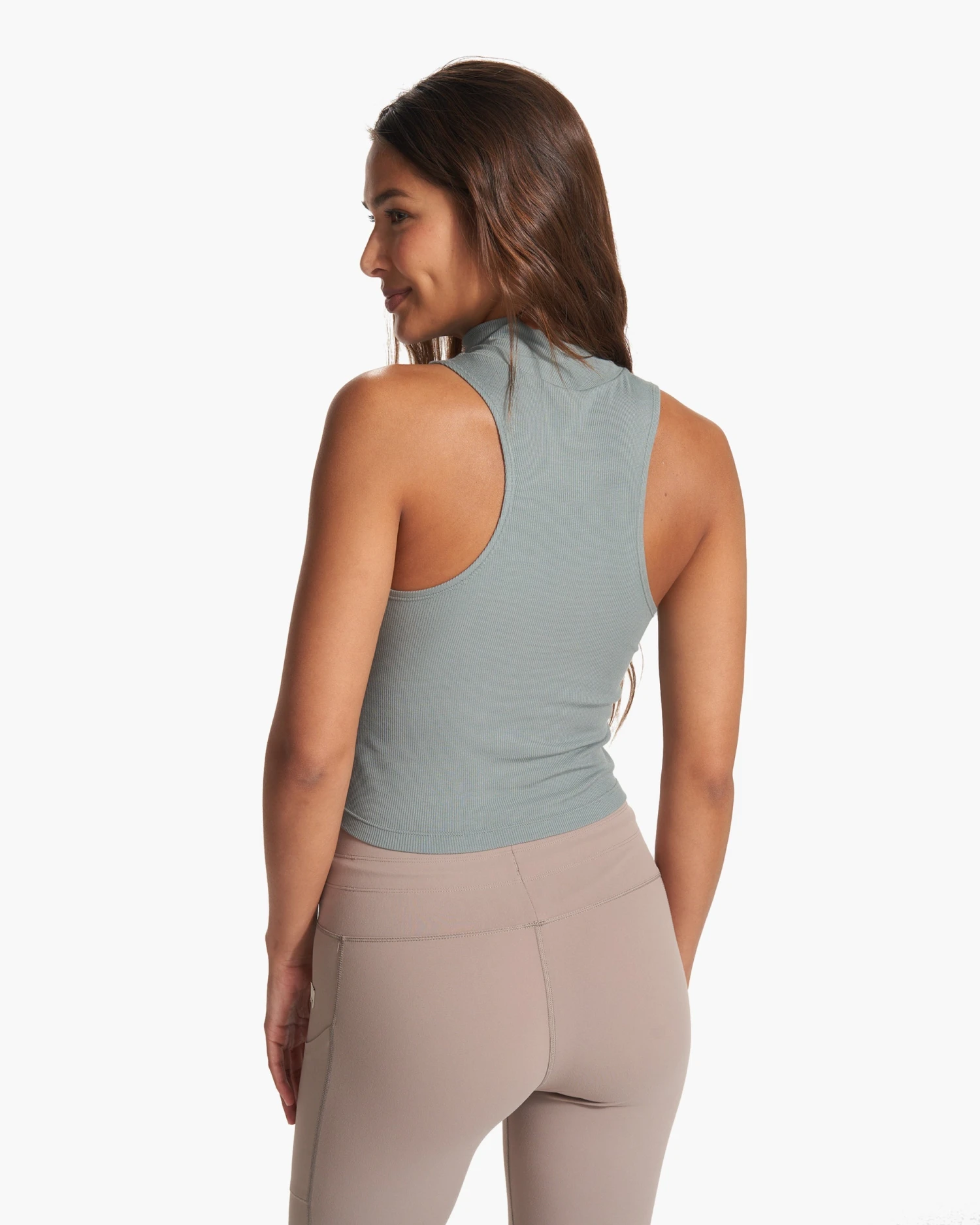Cove Funnel Neck Tank | Fern 5 Cove Funnel Neck Tank | Fern - Image 3