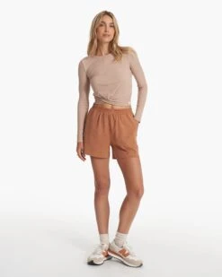 Long Sleeve Cove Twist Tee | Coconut -Funktion One Style VW1114COC SP23 W ECOMM TOPS FULL 1382 1x1 f7c363ab baee 4728 9e2e b24fde0cec25