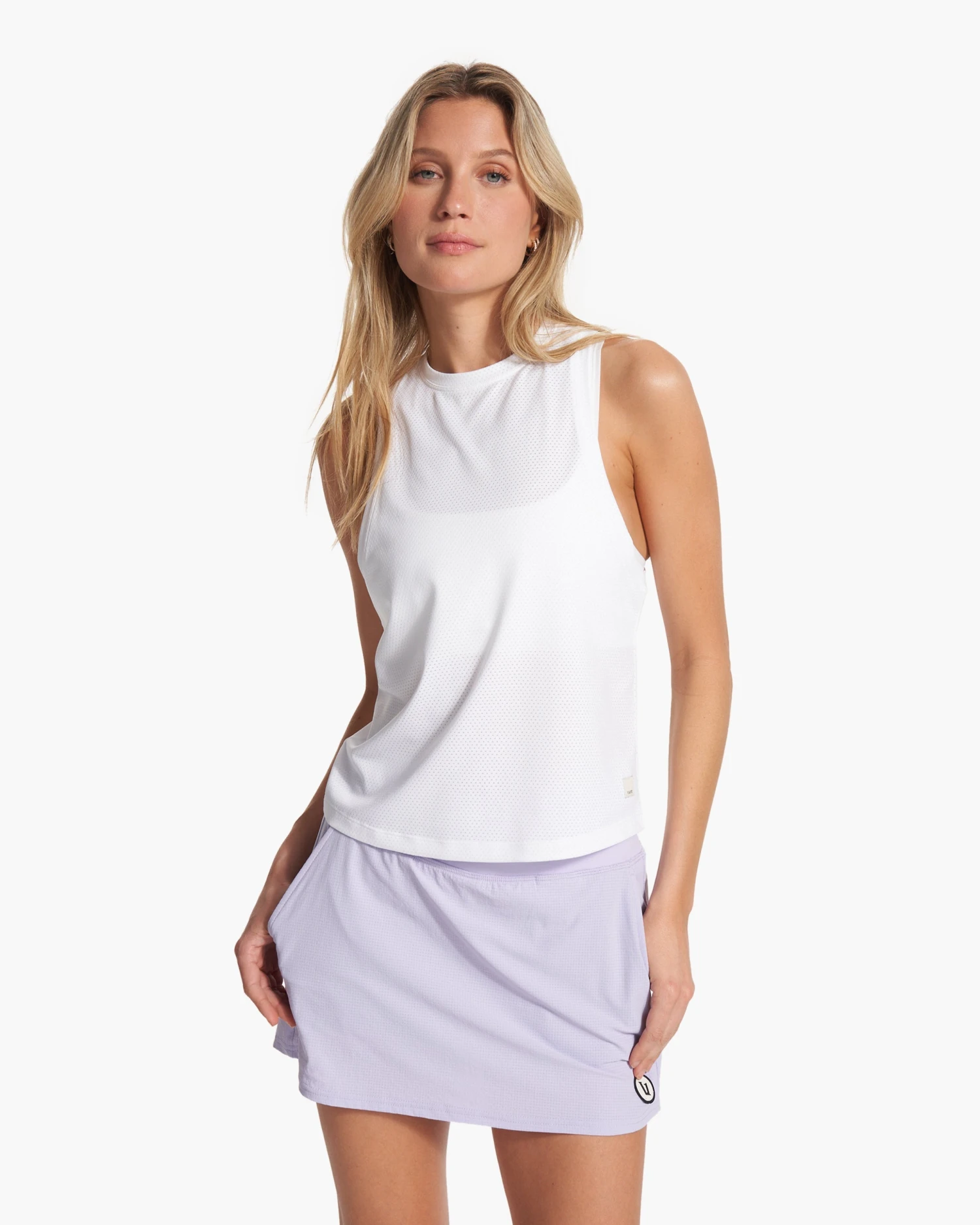 Micro Mesh Tank | White 3 Micro Mesh Tank | White