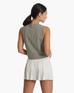 Feather Crop Tank | Pistachio -Funktion One Style VW1119PSO SP23 W ECOMM TOPS TOP 3344 1x1 835f13f7 754f 40a1 82f4 706be42da2ab
