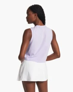 Feather Crop Tank | Zinnia 11 Feather Crop Tank | Zinnia -Funktion One Style VW1119ZIN FA23 W ECOMM TOPS BACK TOPS 7