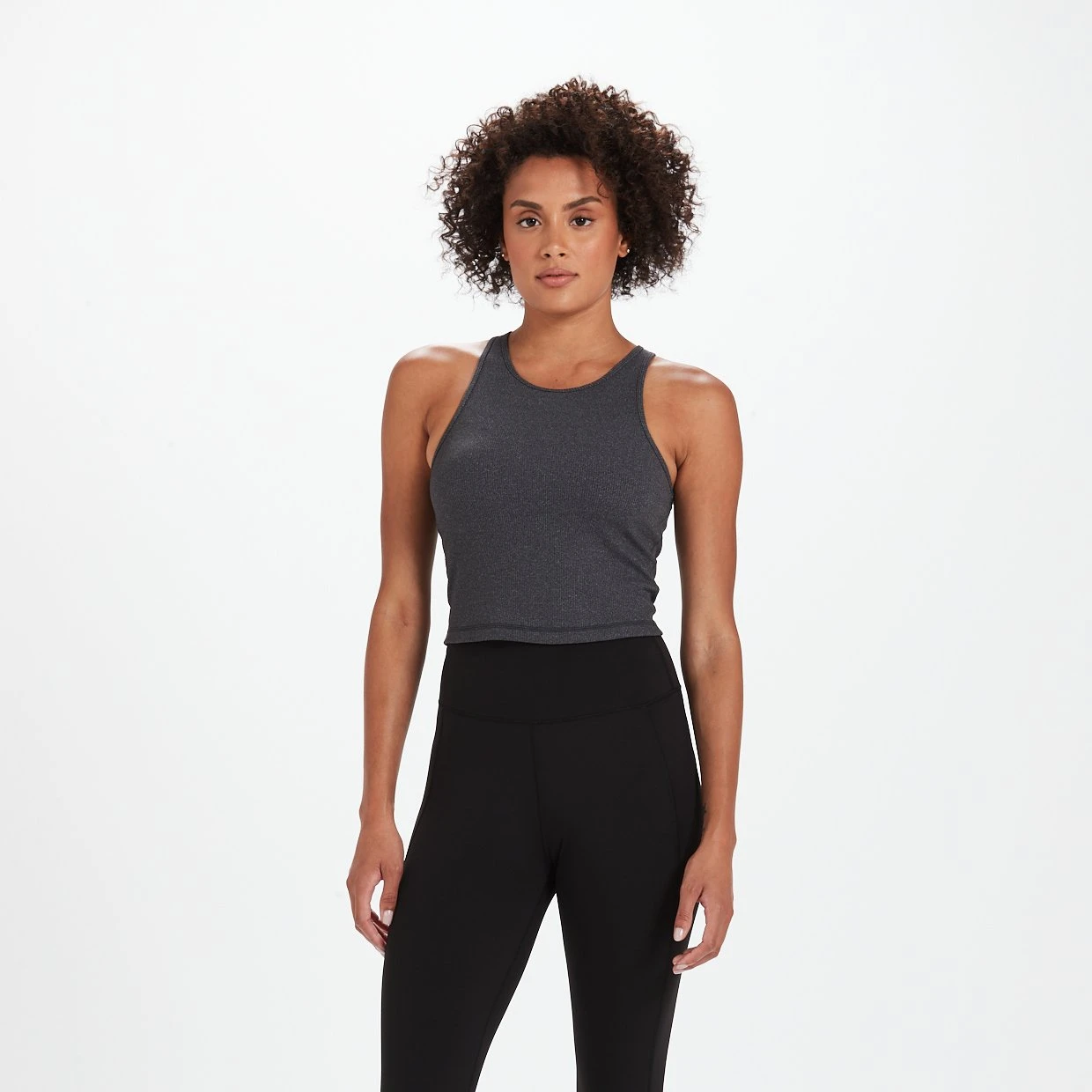 Plyo Tank | Charcoal Heather 4 Plyo Tank | Charcoal Heather - Image 2