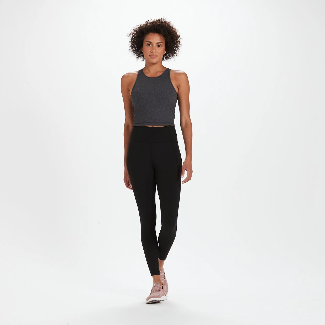 Plyo Tank | Charcoal Heather 6 Plyo Tank | Charcoal Heather - Image 4