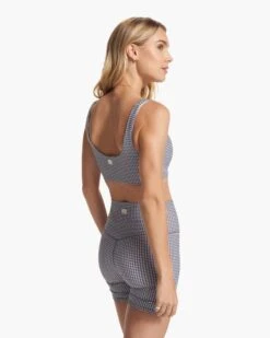 Daily Bra | White Gingham Plaid 11 Daily Bra | White Gingham Plaid -Funktion One Style VW158WGP FA23 W ECOMM sportsbras BACK TOPS 6