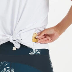 Holly Tie Back Water Tee | White 9 Holly Tie Back Water Tee | White -Funktion One Style VW166WHT 5