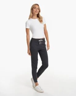 Pose Fitted Tee | White -Funktion One Style VW169WHT 23SP W ECOMM TOPS FULL ALT 4