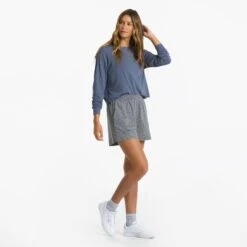 Long-Sleeve Coast Tee | Azure 13 Long-Sleeve Coast Tee | Azure -Funktion One Style VW170AZR 1542