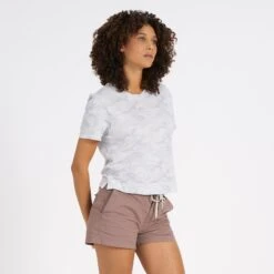 Sunset Tee | Pale Grey Camo 7 Sunset Tee | Pale Grey Camo -Funktion One Style VW176PCG 2