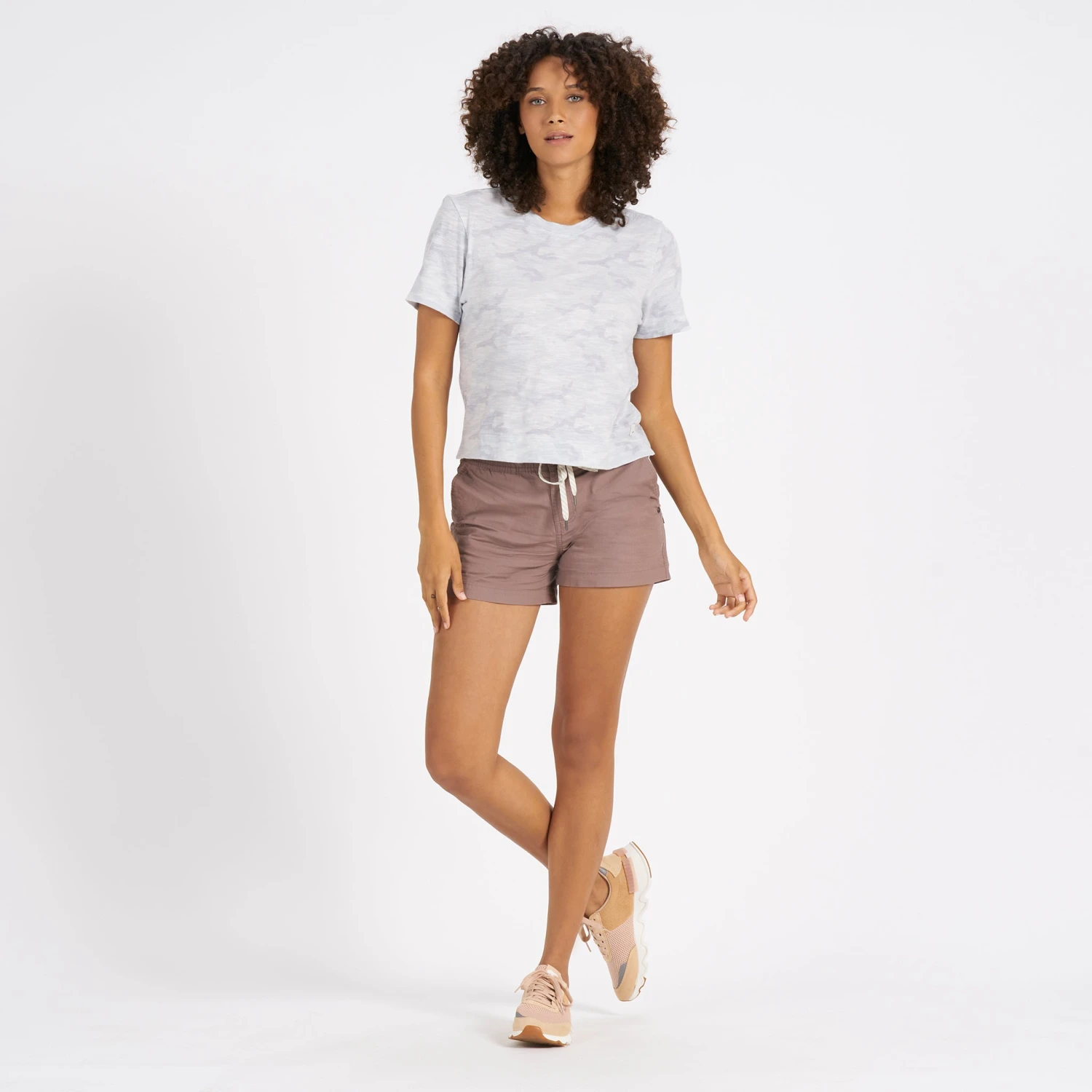 Sunset Tee | Pale Grey Camo 6 Sunset Tee | Pale Grey Camo - Image 4