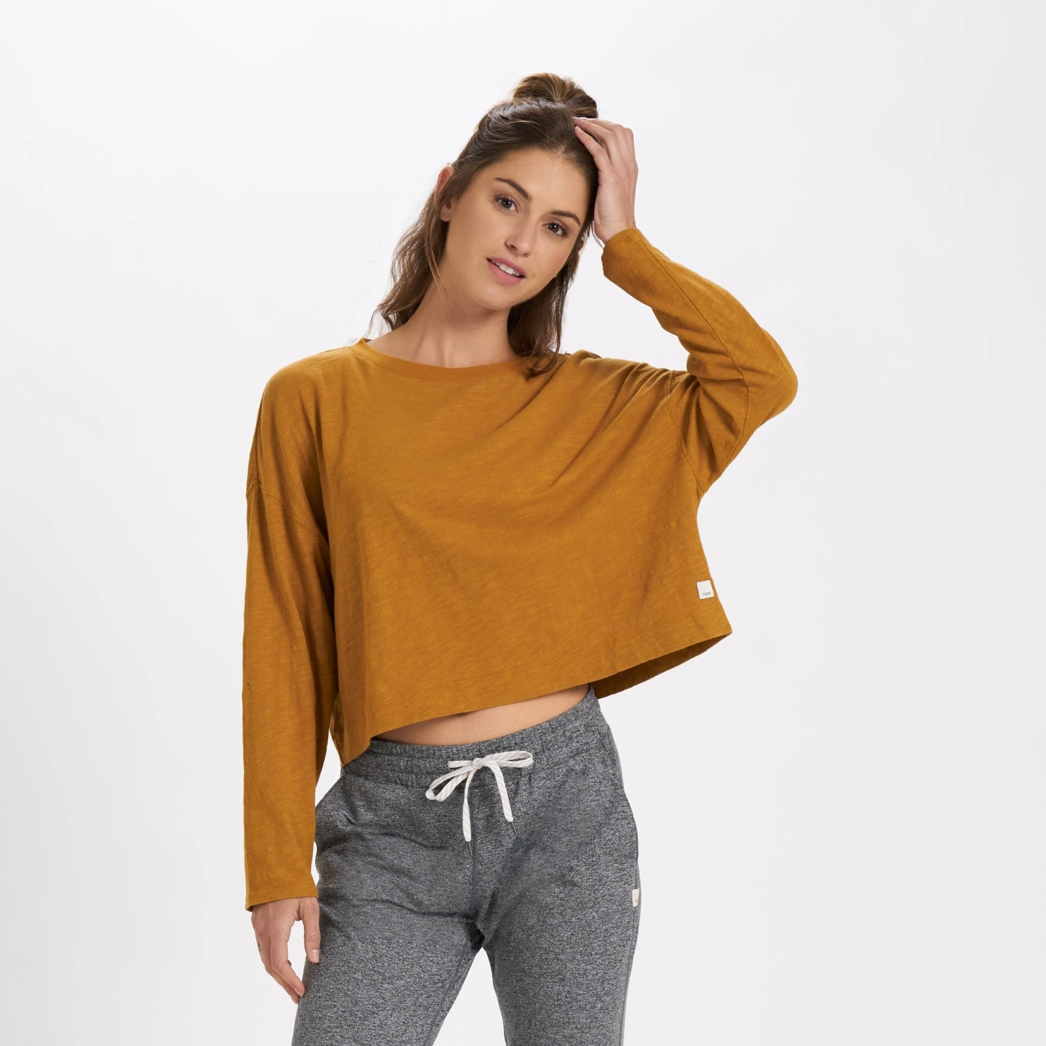 Long-Sleeve Sundown Tee | Dark Golden 3 Long-Sleeve Sundown Tee | Dark Golden