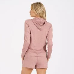 Halo Performance Hoodie | Burnt Clay Heather -Funktion One Style VW201BCY 3