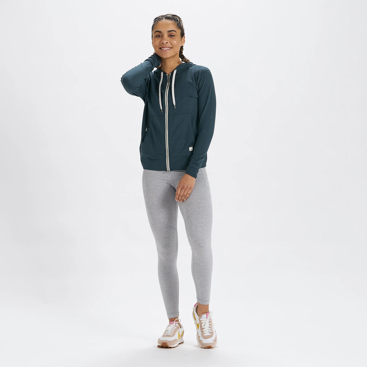 Halo Performance Hoodie | Beryl Heather 6 Halo Performance Hoodie | Beryl Heather - Image 4