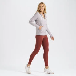 Halo Performance Hoodie | Clay Heather -Funktion One Style VW201HCA 5