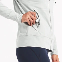 Halo Performance Hoodie | Sage Heather -Funktion One Style VW201HSA 4