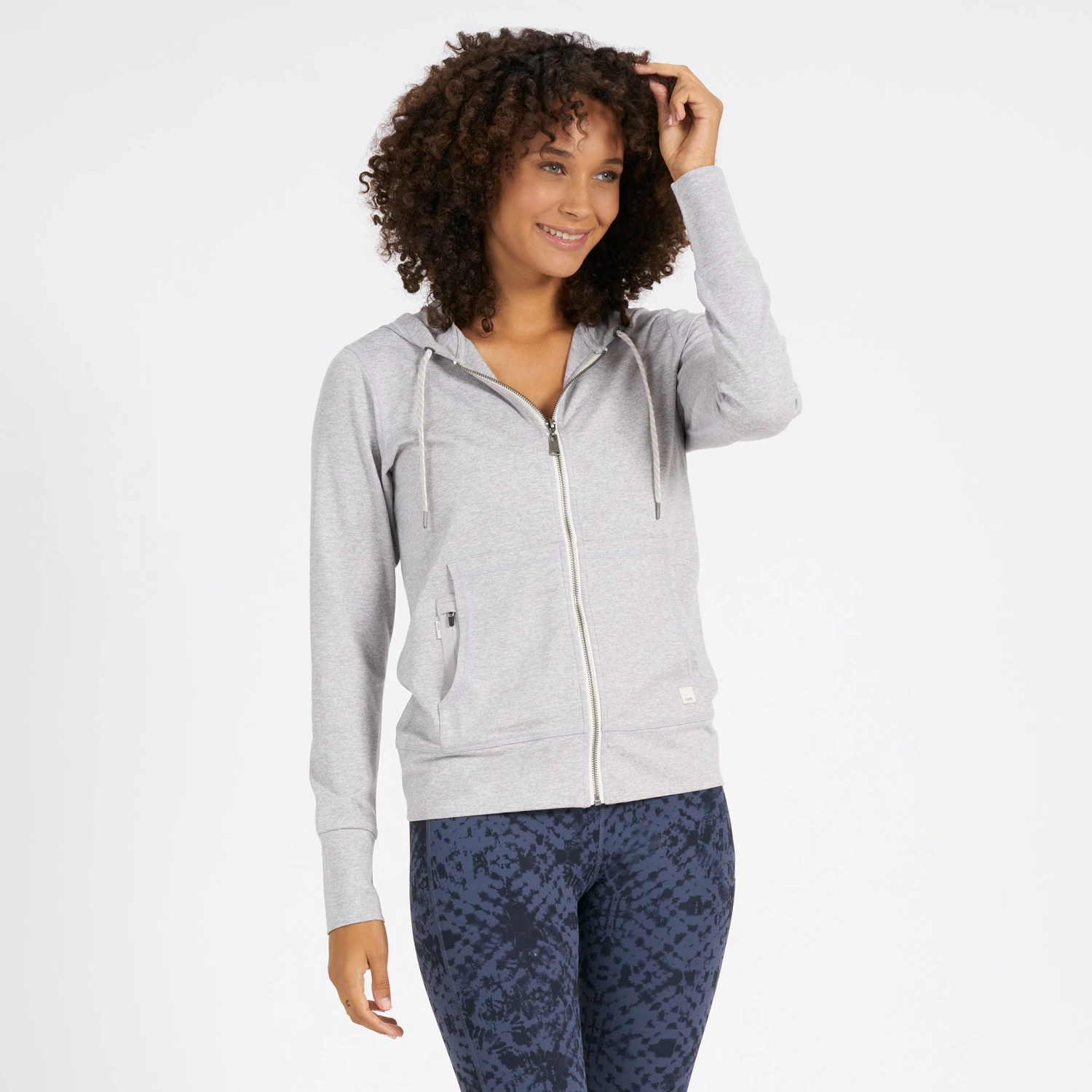 Halo Performance Hoodie | Pale Grey Heather 3 Halo Performance Hoodie | Pale Grey Heather